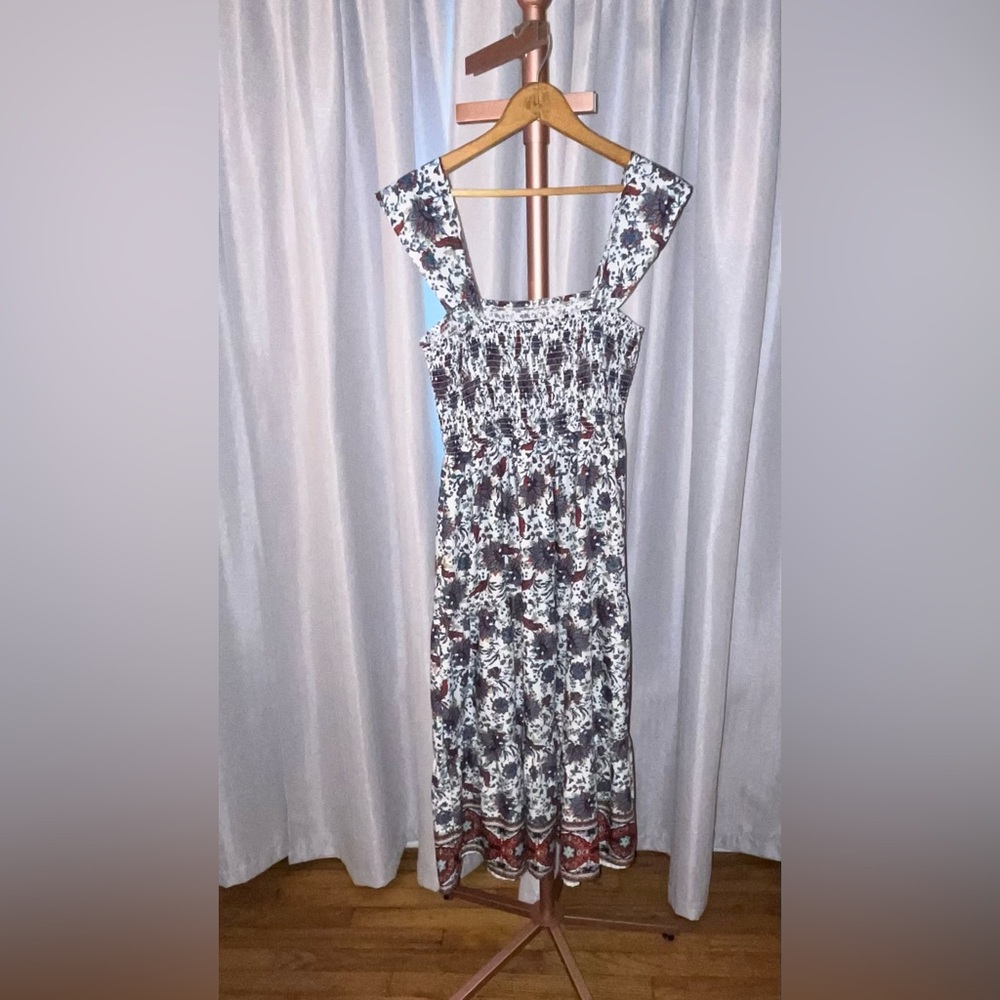 B.O.G. COLLECTION Floral Sleeveless Dress